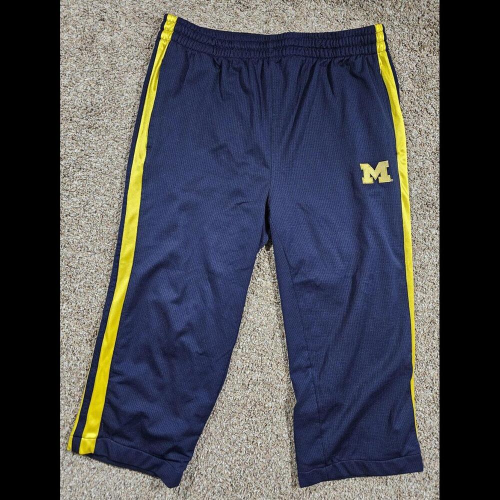 Pro Edge Michigan Wolverines blue athletic lounge pants XL